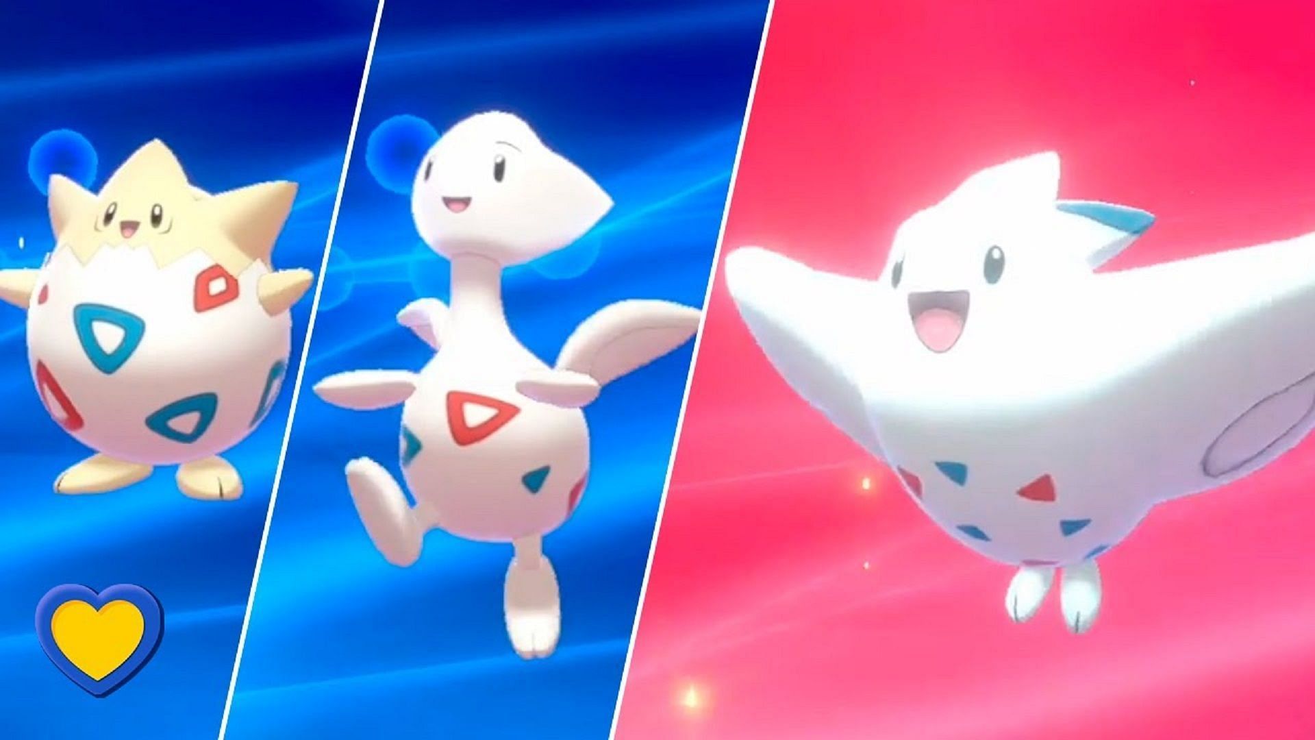 Togepi and its evolutions (Image via North/Youtube)