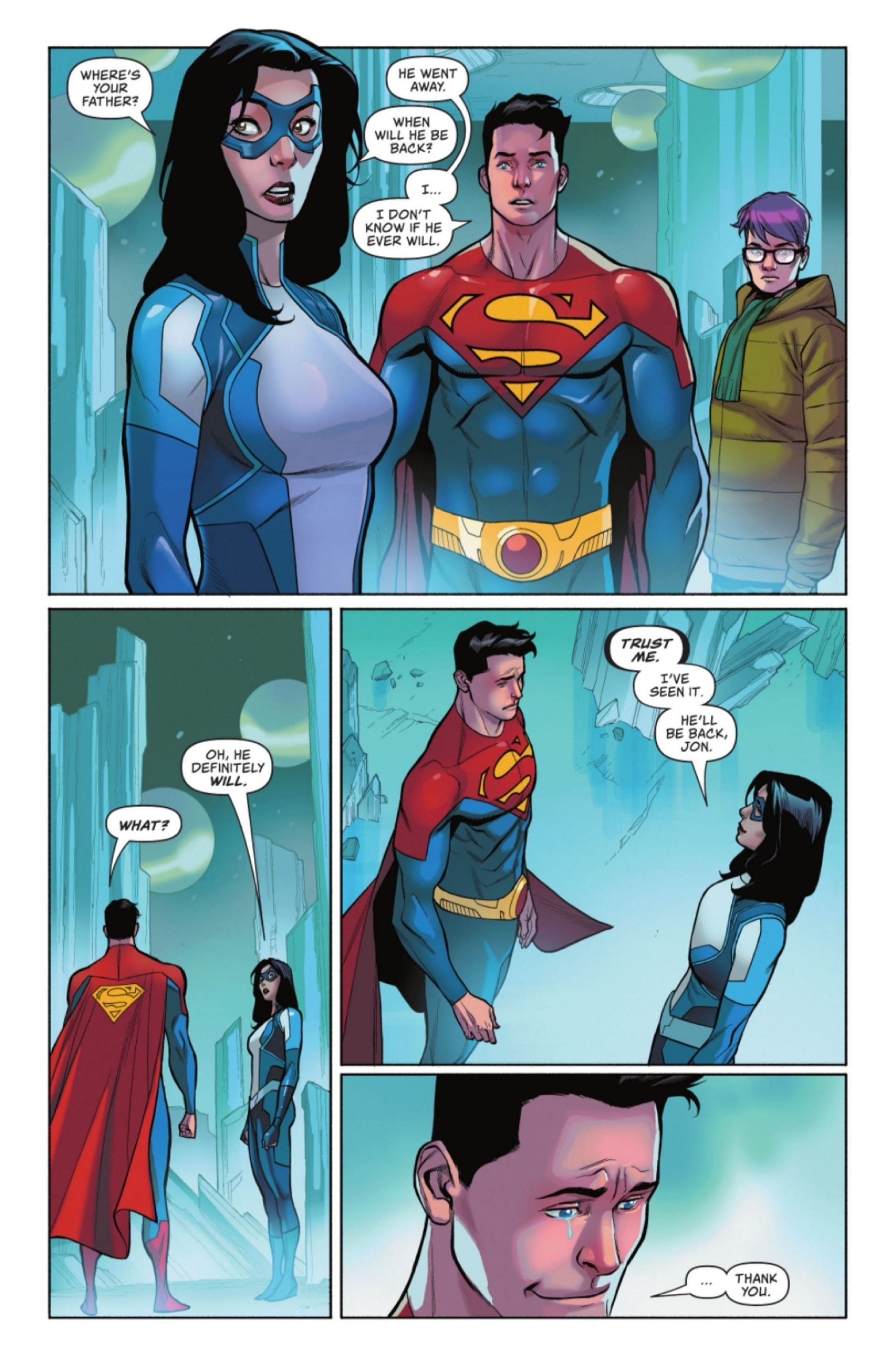 A page from Son of Kal-El #13 (Image via DC Comics)