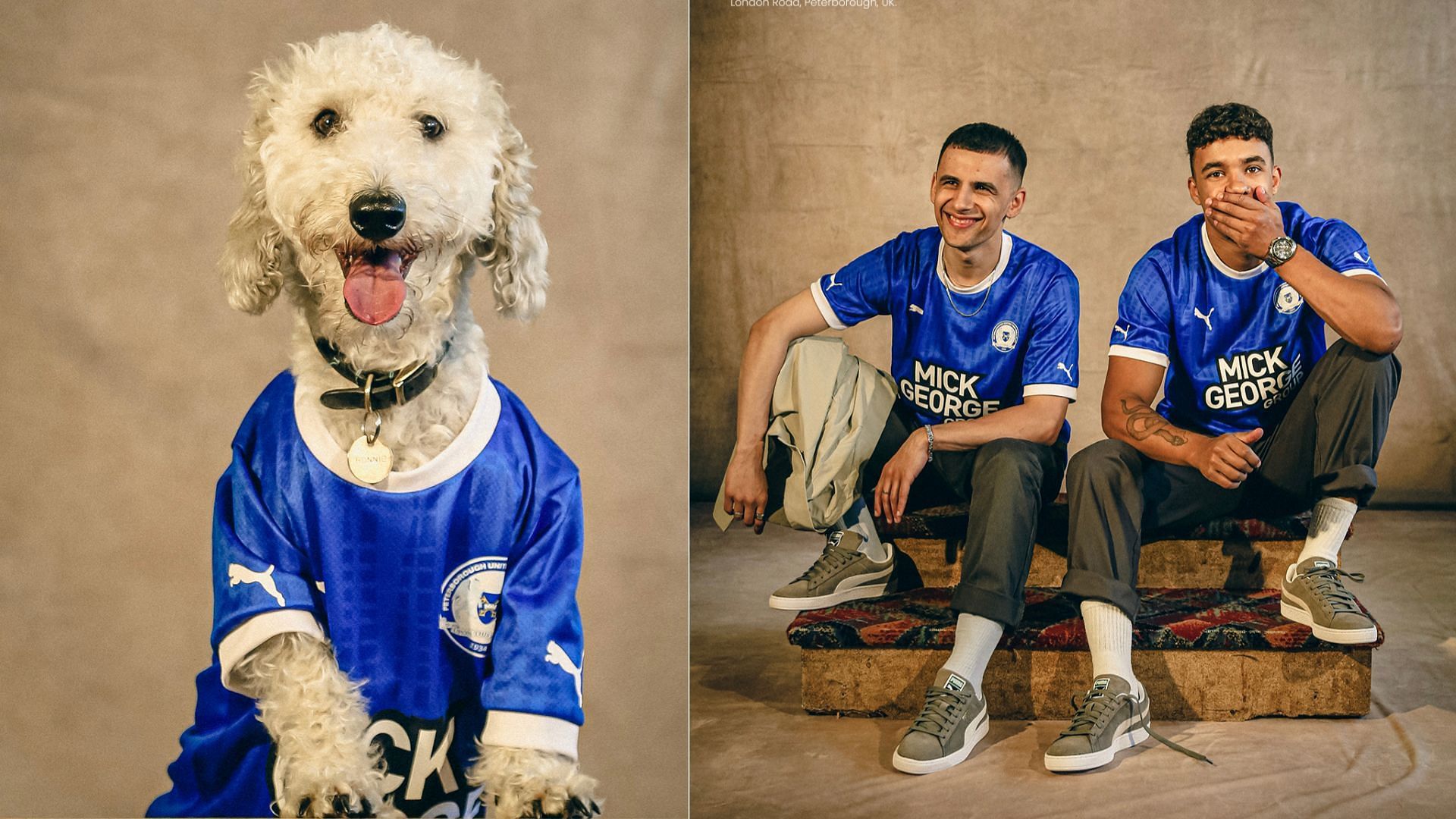 Puma x Peterborough United FC 2022/23 Home kit (Image via Posh)