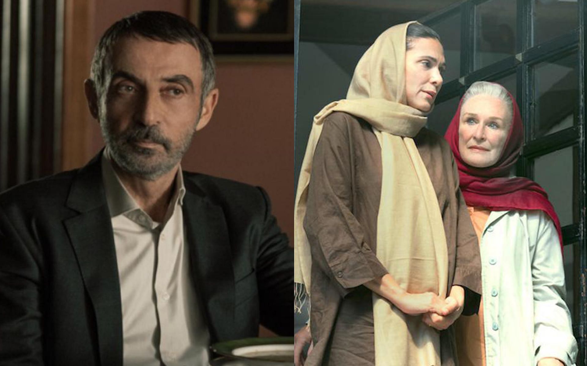 Shaun Toub and Shila Vosough star as Faraz Kamali and Nahid Kamali in Tehran (Images via IMDb)