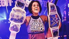 "Like a dog" - Bayley takes a dig at current champion's backstage video with a hilarious message