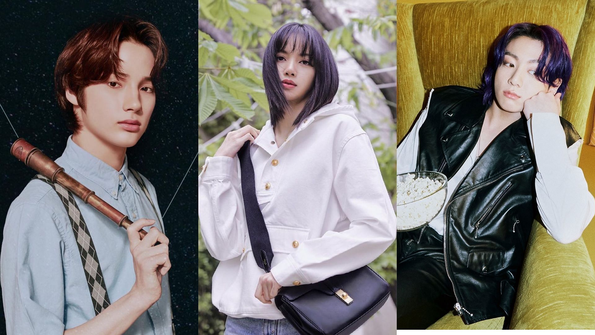 TXT&#039;s Huening Kai, BLACKPINK&#039;s LISA and BTS&#039; Jung Kook are some of the K-pop maknaes who have been impressing fans with their various talents (Images via @txt_bighit @lalalalisa_m @bts.bighitofficial/Instagram)
