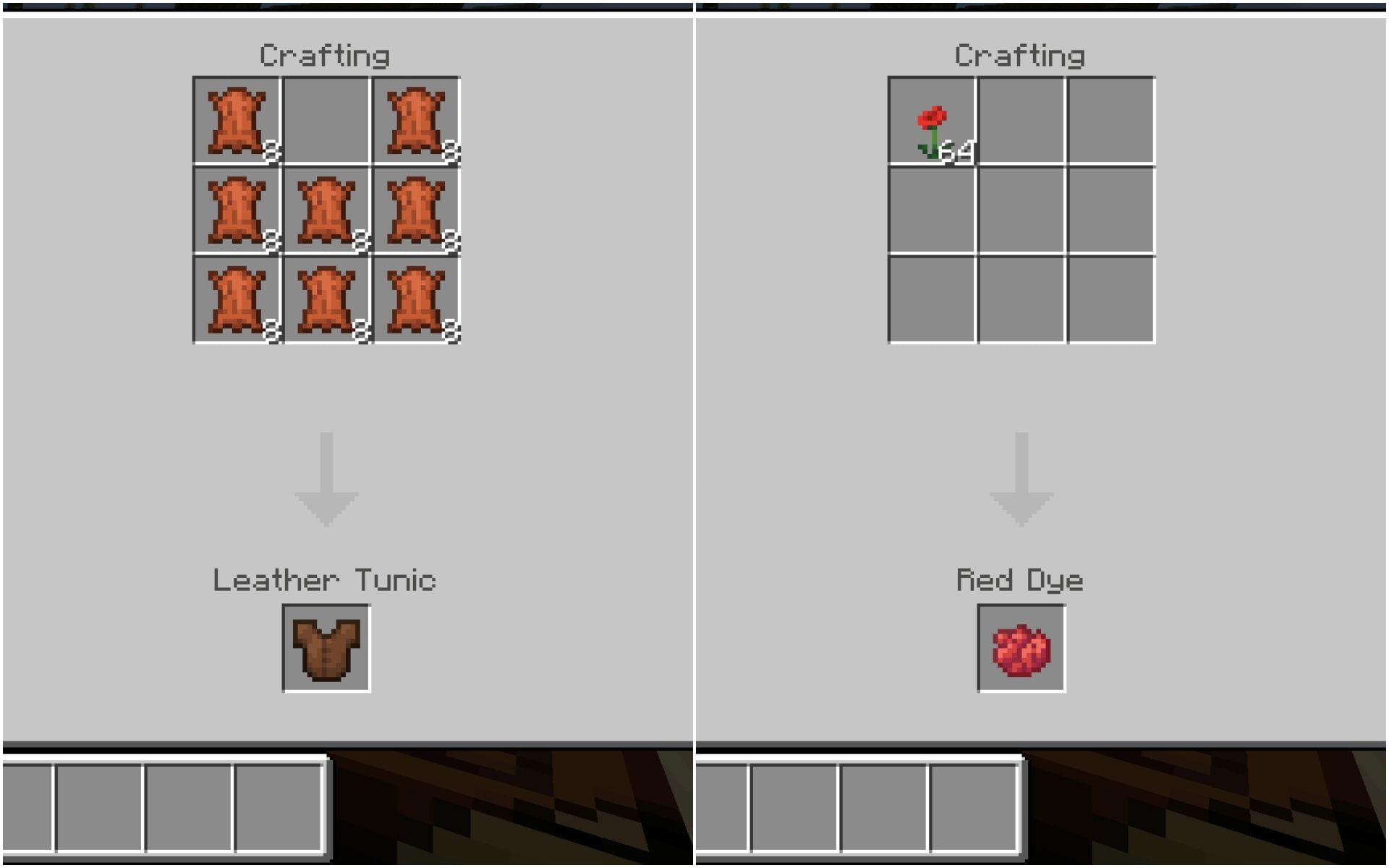 Cara Membuat Leather Pants di Minecraft - Gamedaim