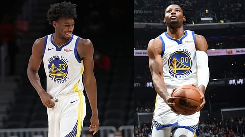 James Wiseman and Jonathan Kuminga (Photo: NBC Sports)