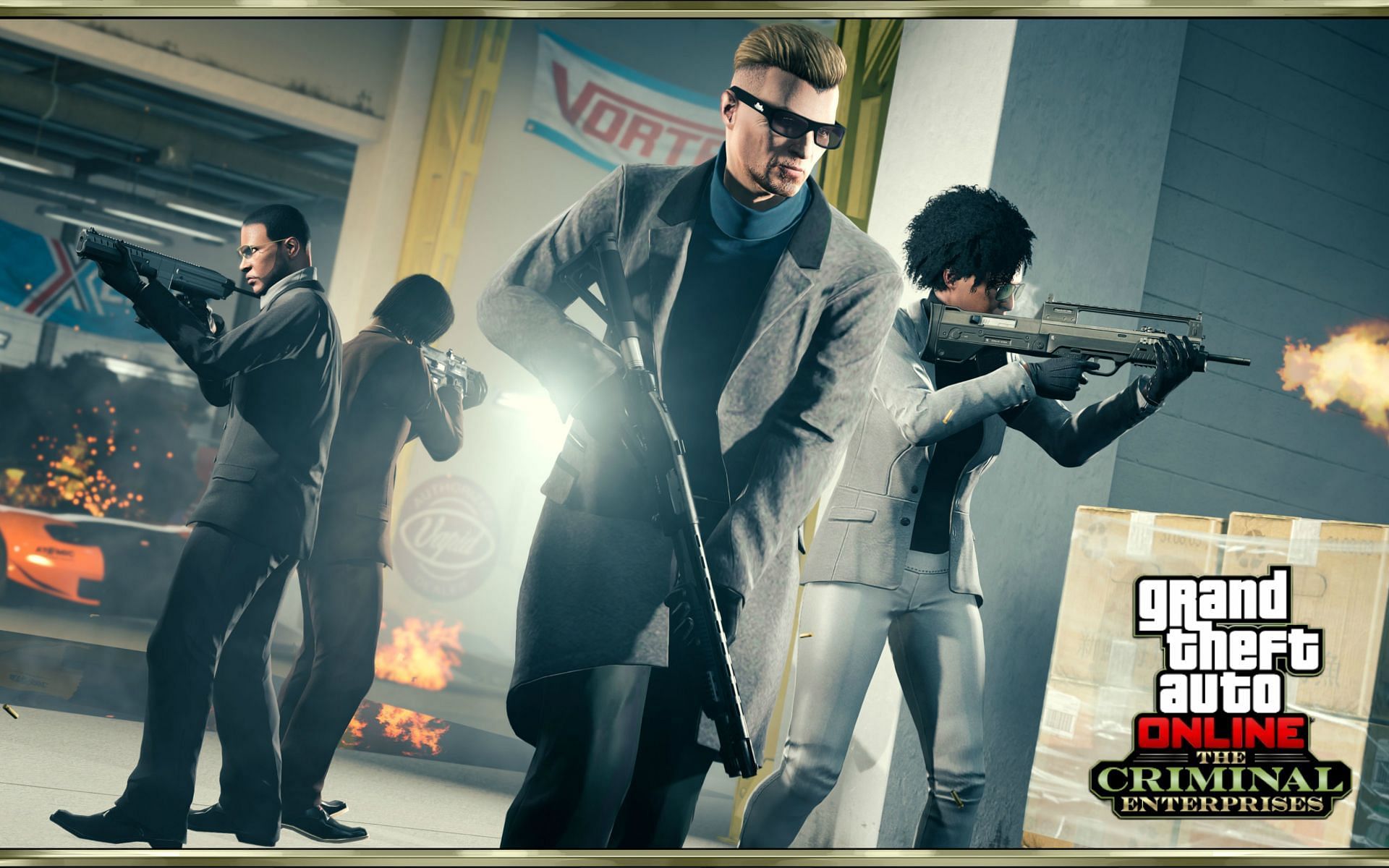 The Criminal Enterprises update has an extensive list of changes (Image via Rockstar Games)