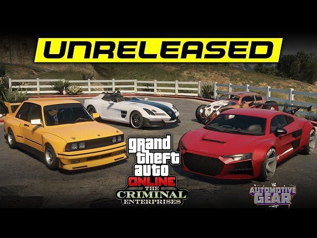 5 unreleased cars in GTA Online that will launch soon