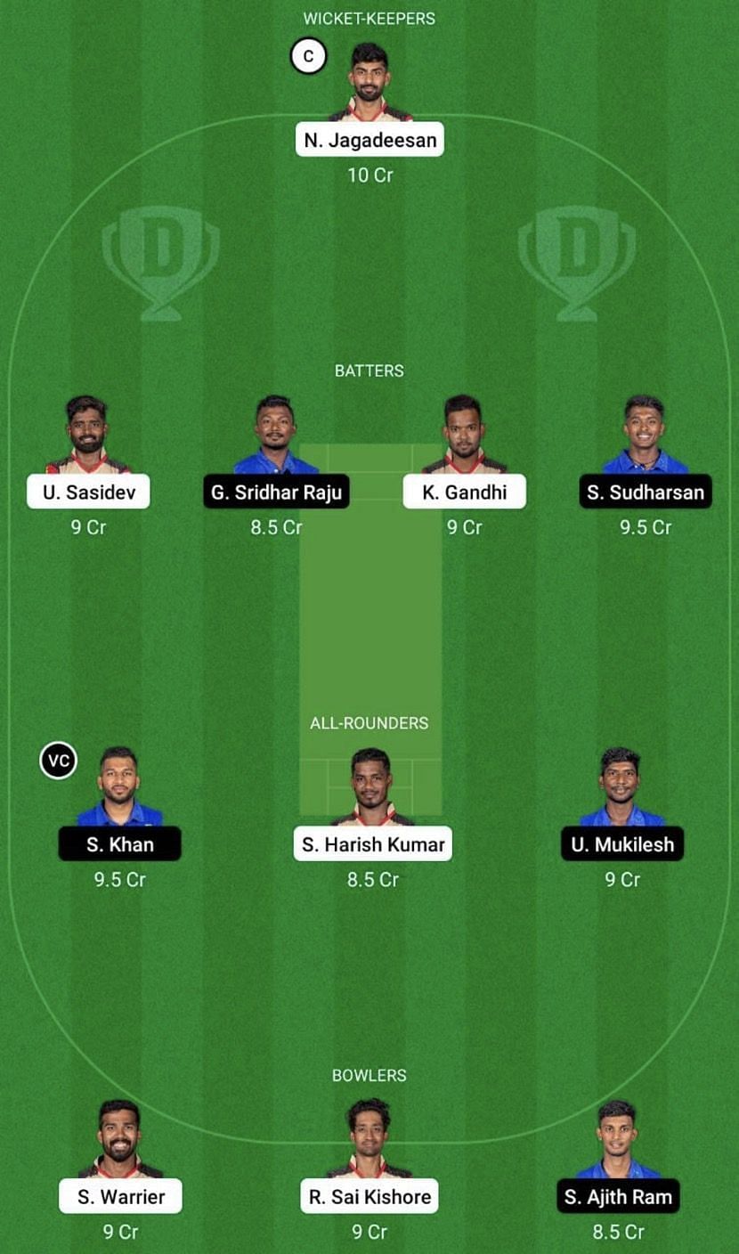 CSG vs LKK Dream11 Fantasy Tip #1 - TNPL 2022.