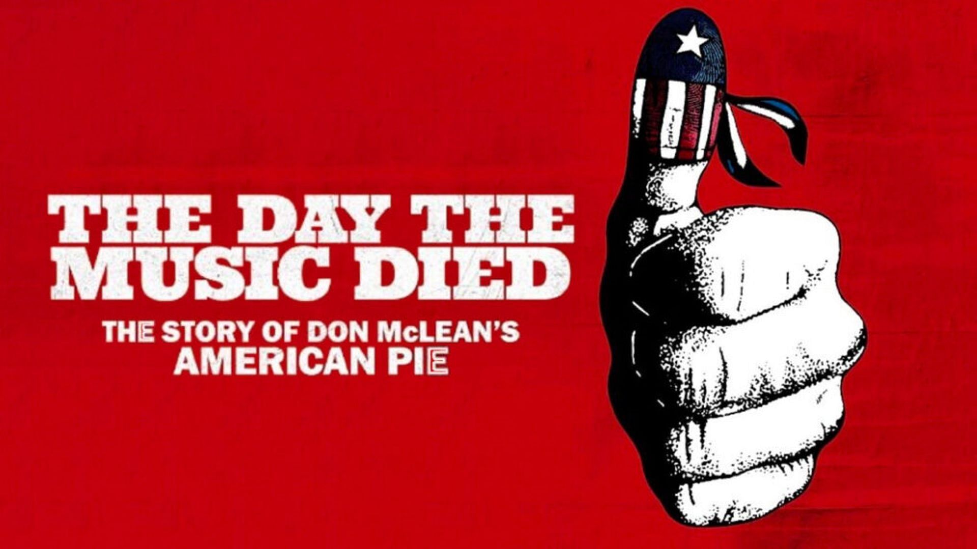 The official poster for The Day The Music Died (Image via Paramount)