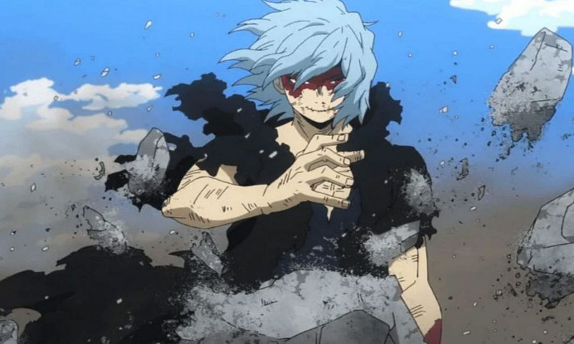 Shigaraki no longer holds himself back (Image via My Hero Academia / Shueisha / Studio Bones)