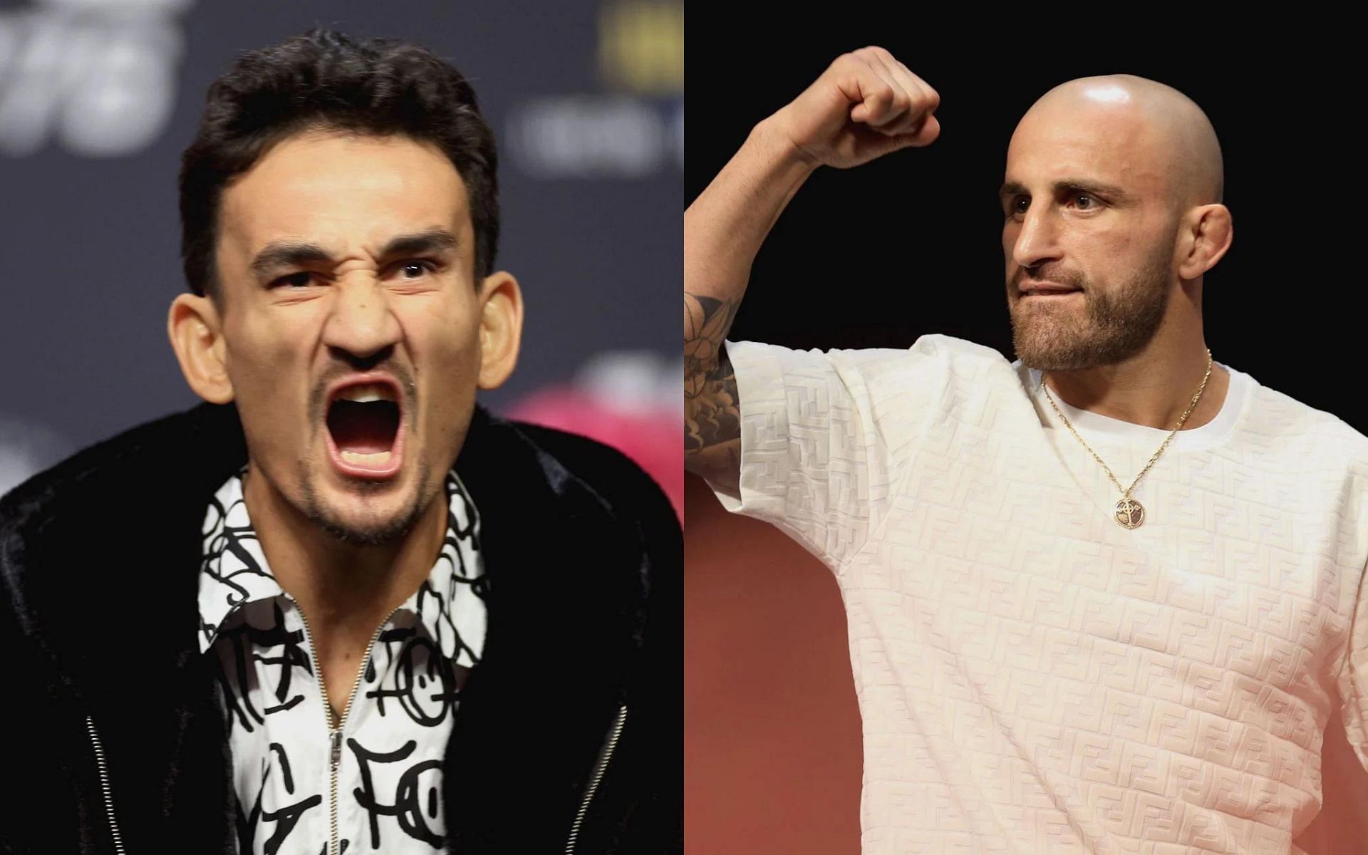 Max Holloway (left) and Alexander Volkanovski (right) [Images courtesy of Getty]