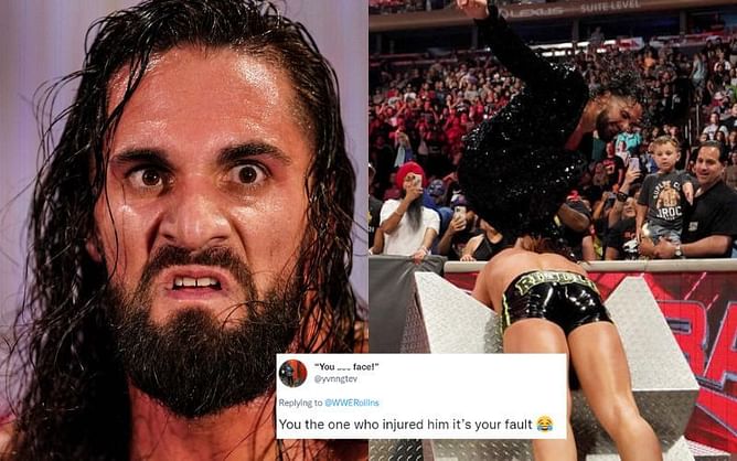 "I'm crying" -- WWE fans in meltdown after Seth Rollins' strange reaction to his SummerSlam match being cancelled
