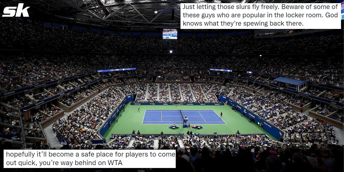 Tennis fans react to the ATP&#039;s report which mentioned the use of homophobic slurs on the tour
