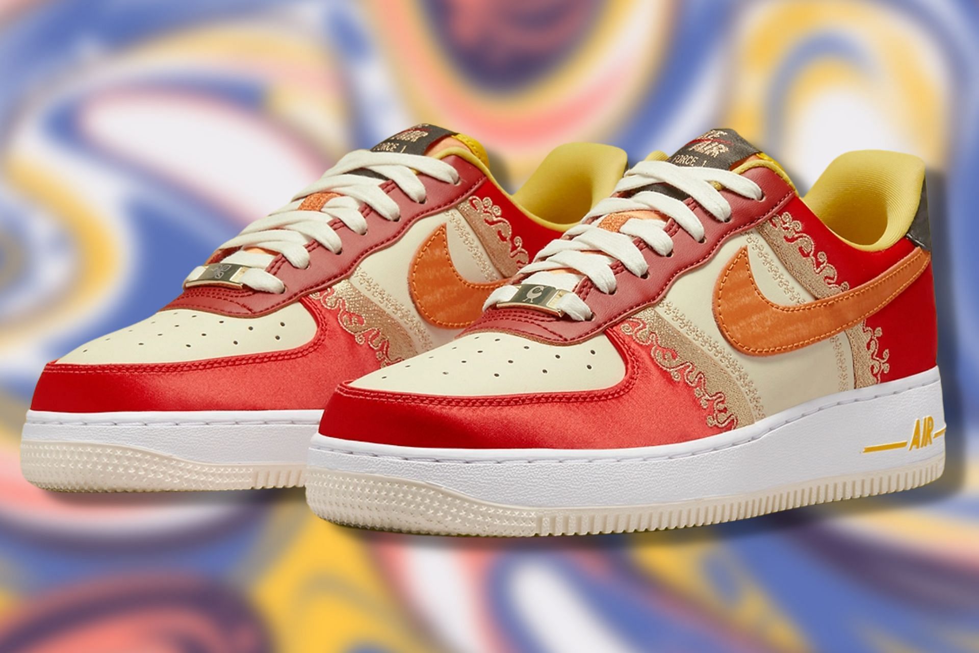 Nike Air Force 1 Low &#039;07 Premium Little Accra colorway (Image via Nike)
