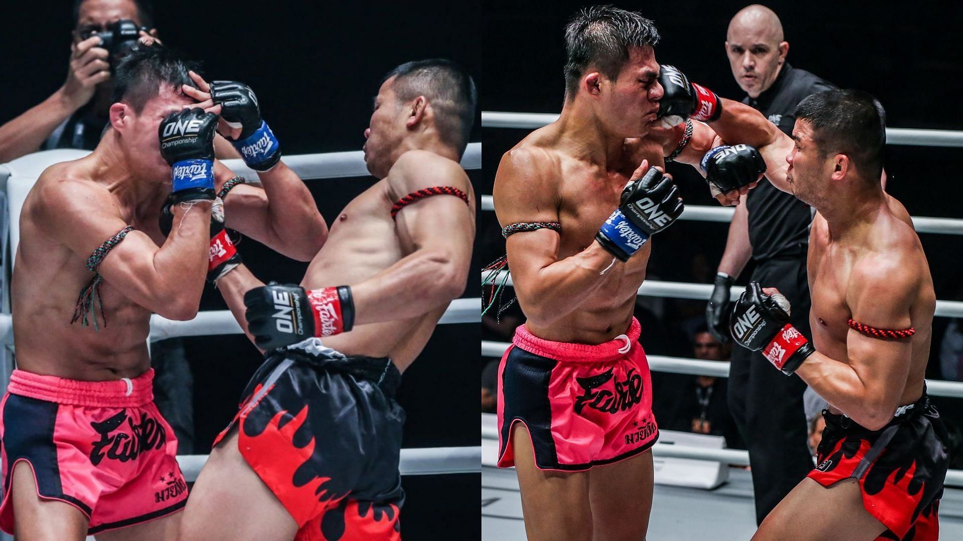 [Photo Credits: ONE Championship] Nong-O Gaiyanghadao, Saemapetch Fairtex