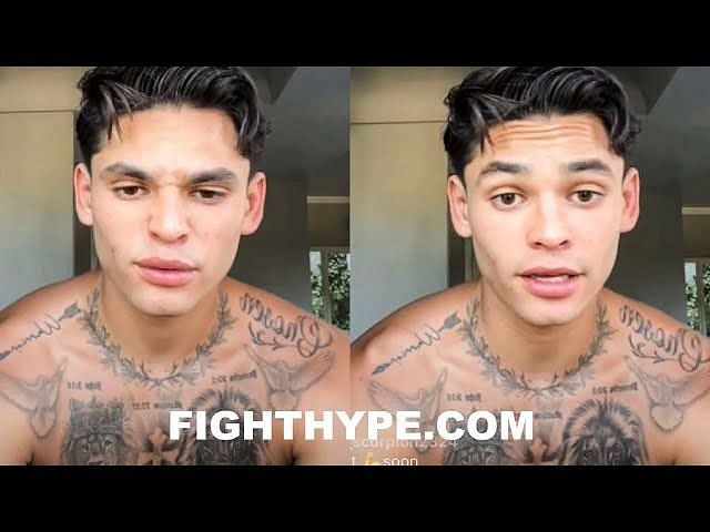 Watch: Ryan Garcia shows of his newest tattoo