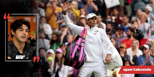 Taylor Fritz believes he didn't deserve to be in the semifinal since he lost the quarterfinal to Rafael Nadal