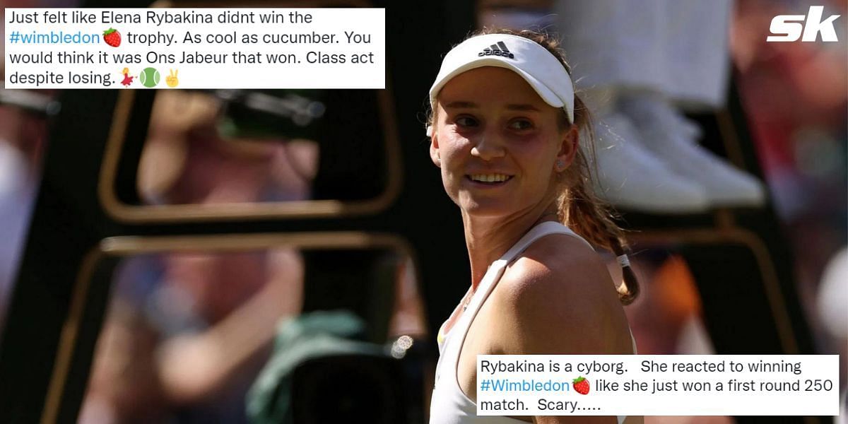 Tennis fans react to Elena Rybakina&#039;s celebration after winning the &lt;a href=&#039;https://www.sportskeeda.com/go/wimbledon&#039; target=&#039;_blank&#039; rel=&#039;noopener noreferrer&#039;&gt;Wimbledon&lt;/a&gt; title