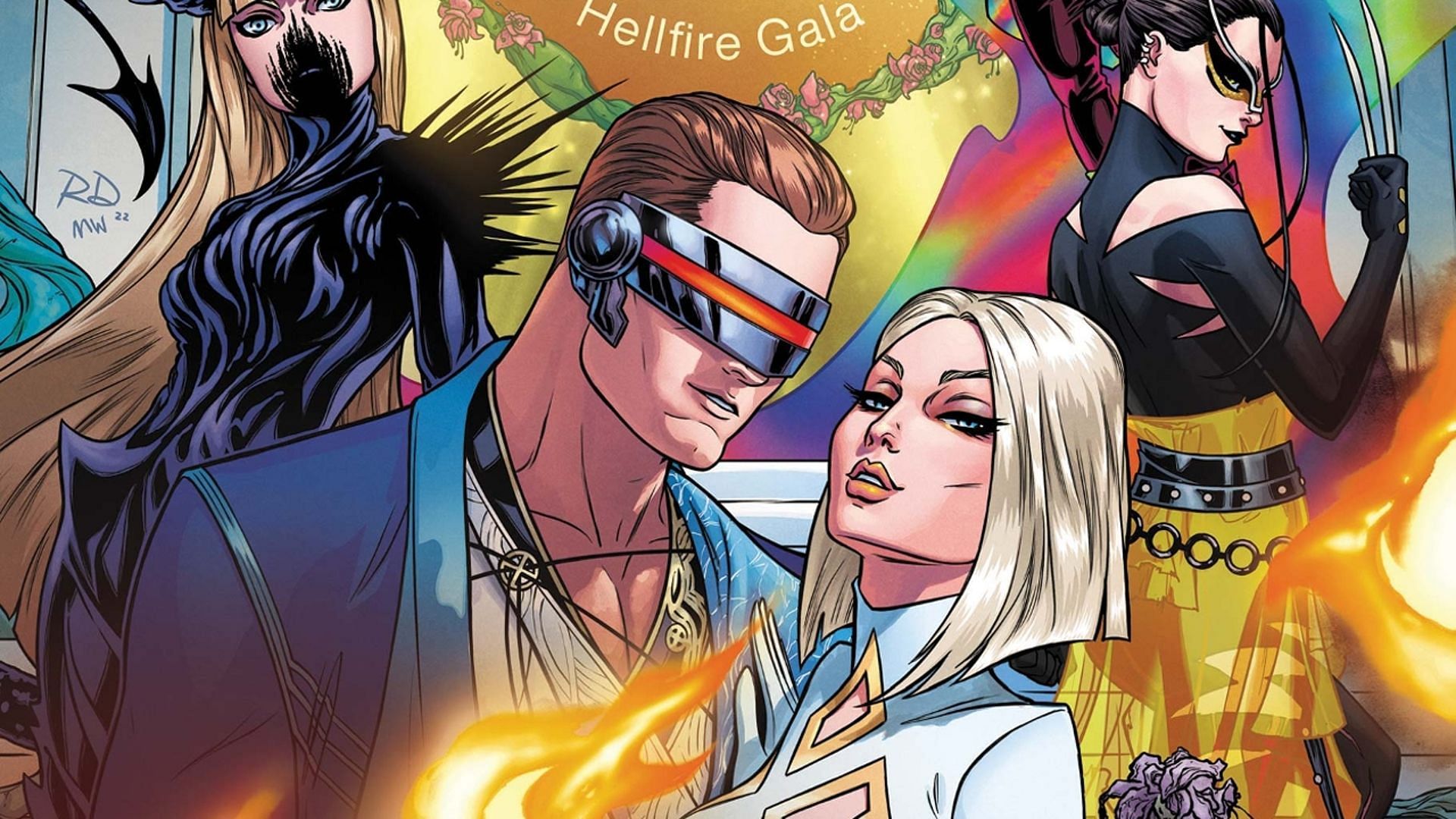 Hellfire Gala 2022 cover (Image via Marvel Comics)