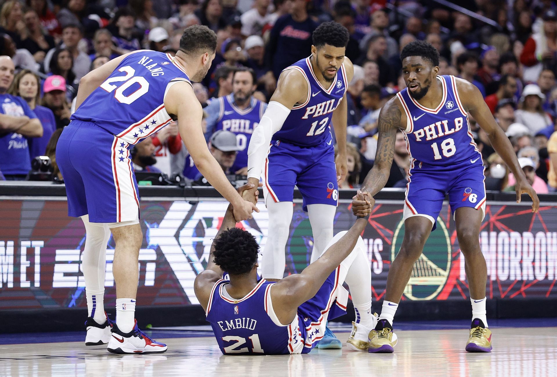 The Philadelphia 76ers will need to form a solid unit around Joel Embiid to contend for the NBA title next season