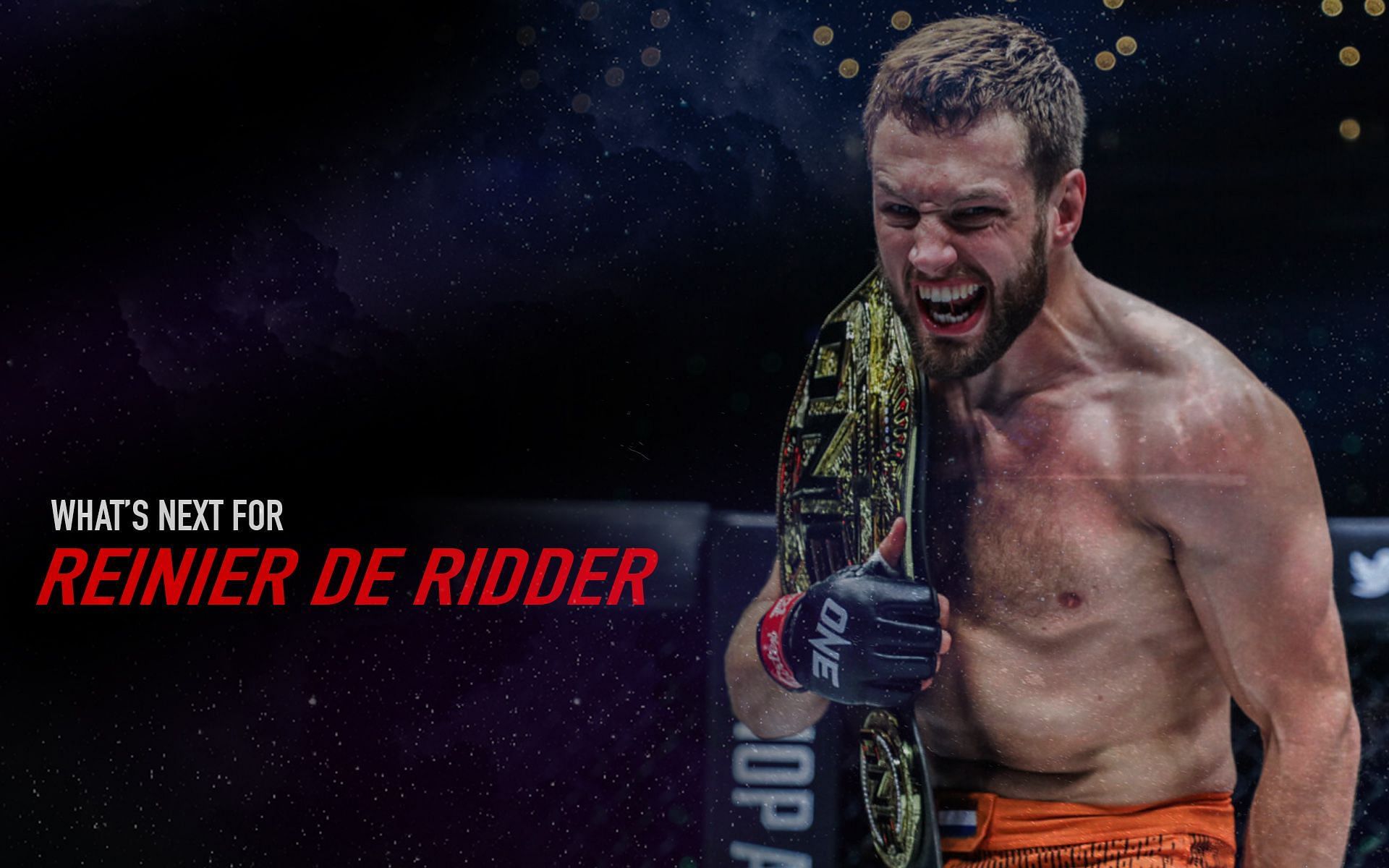 What could be the next step for Reinier de Ridder? | [Photo: ONE Championship]