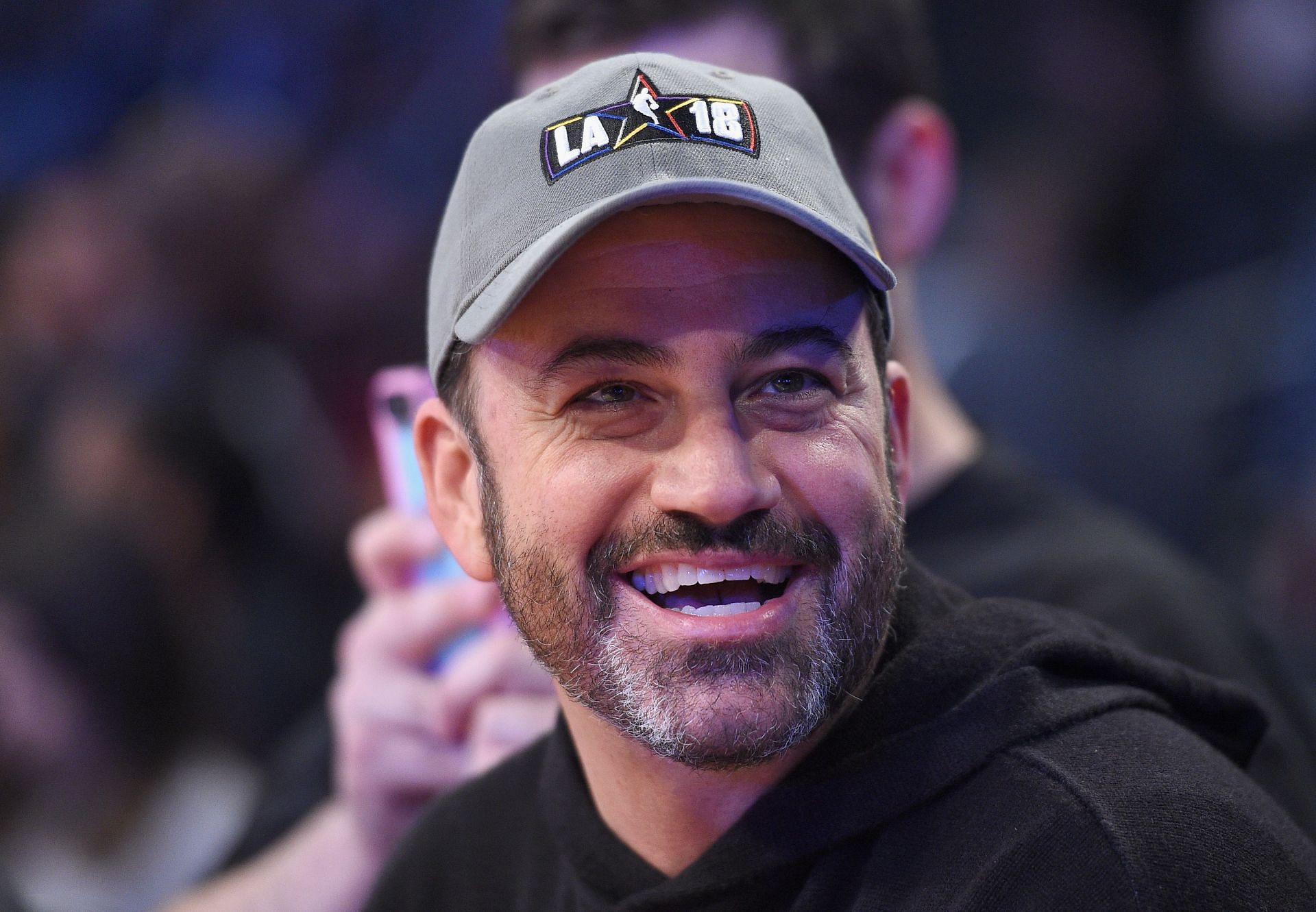 Jimmy Kimmel at the NBA All-Star Game 2018