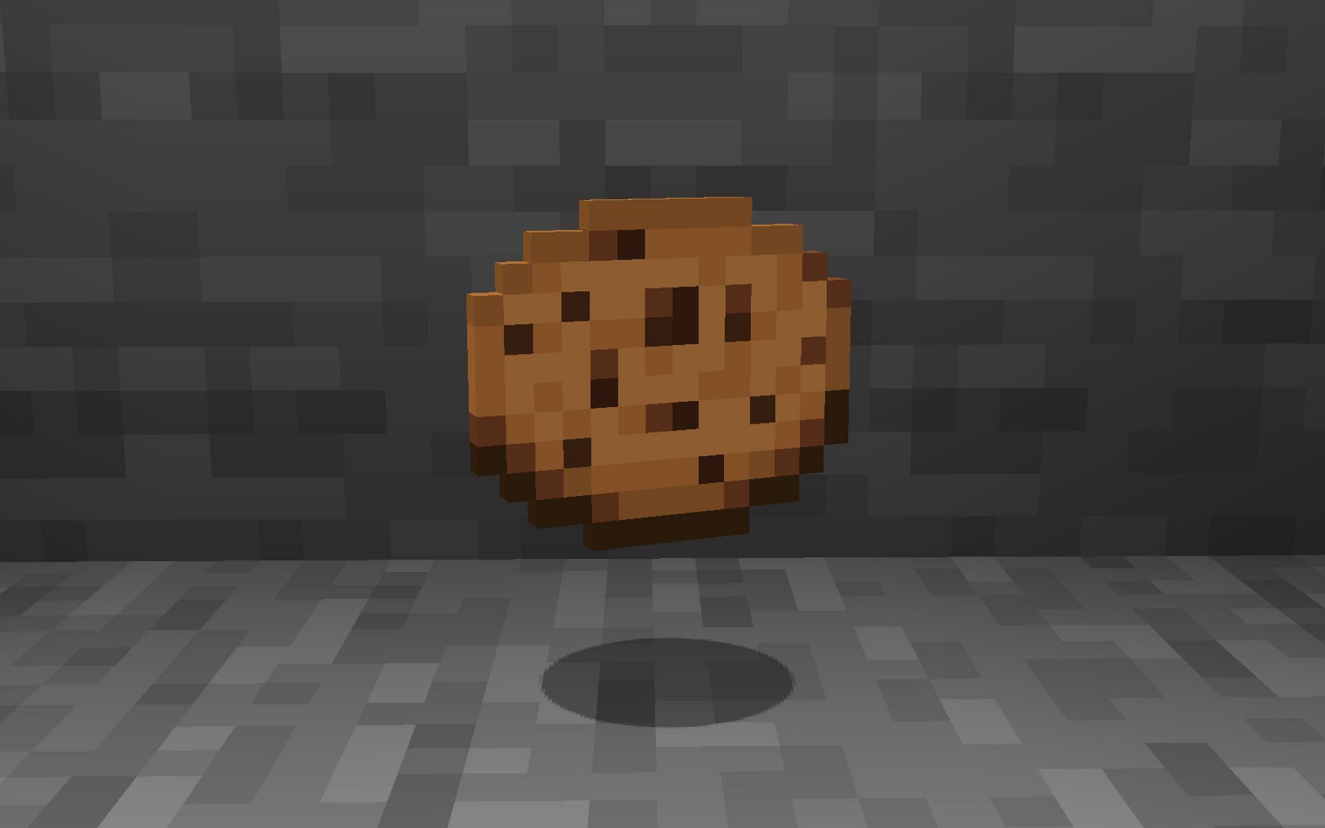 Cookie does not replenish a lot of hunger and health (Image via Minecraft 1.19 update)