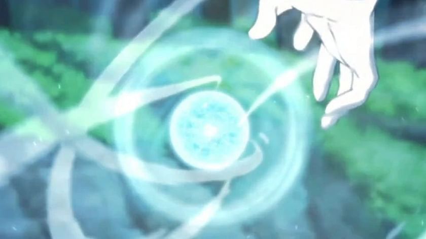 Wind Style: Rasengan in Naruto