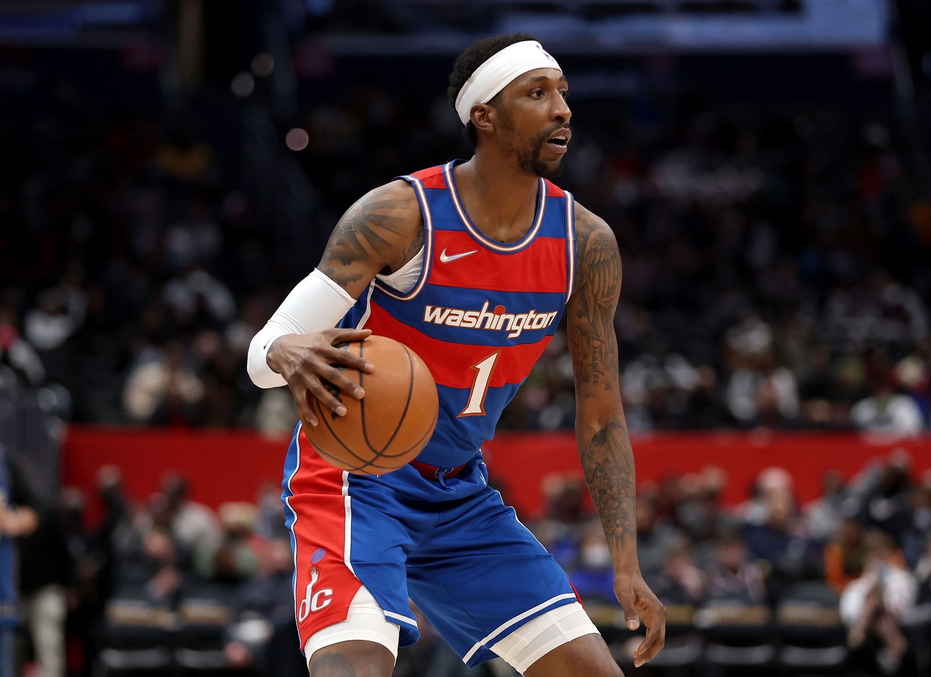 Kentavious Caldwell-Pope of the Washington Wizards in 2021