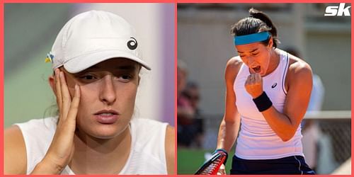 Iga Swiatek was beaten by Caroline Garcia in the quarterfinals of the 2022 Poland Open