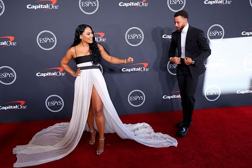 Steph Curry and Ayesha Curry at the 2022 ESPYs