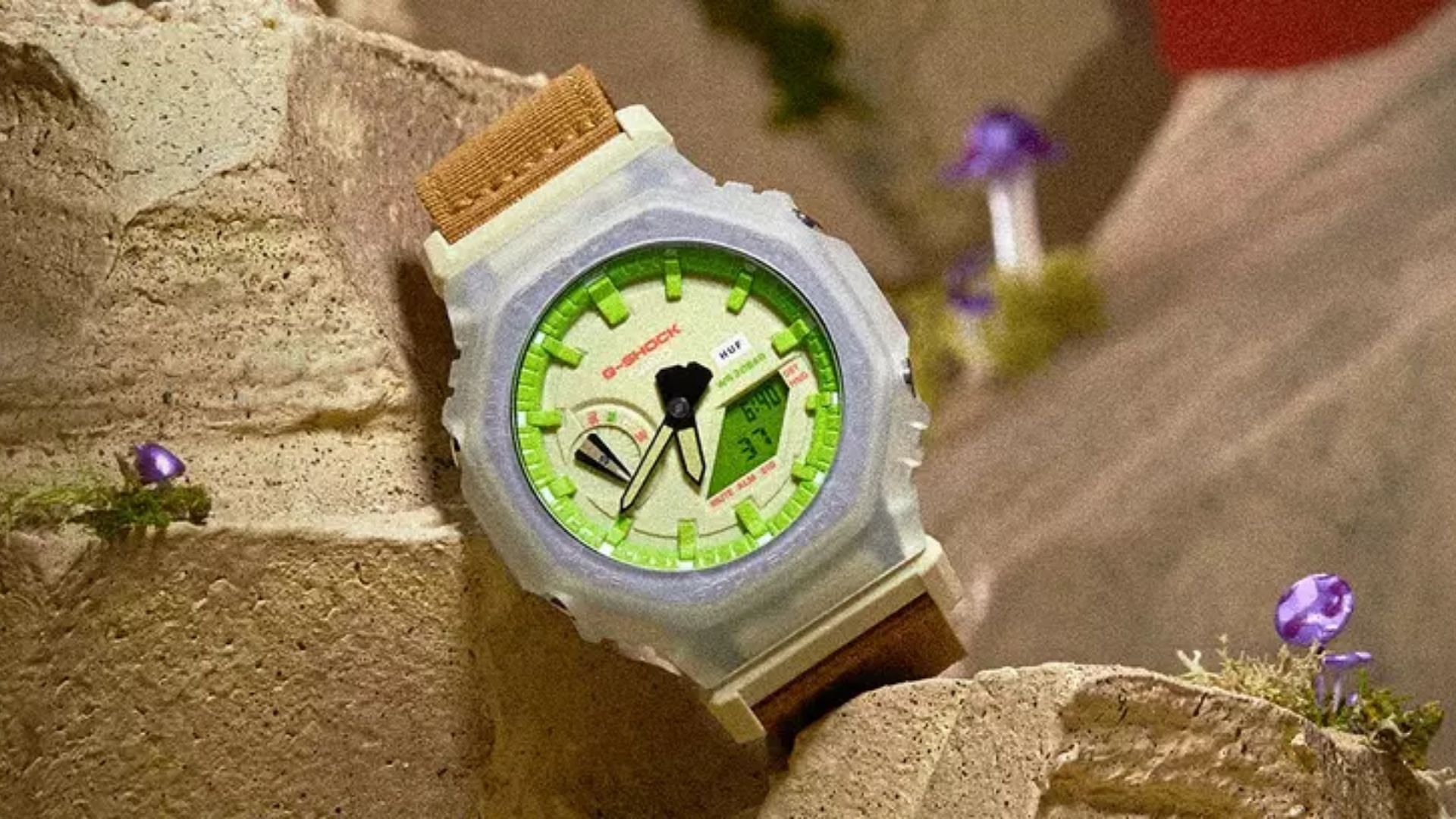 G shock floral green price sale