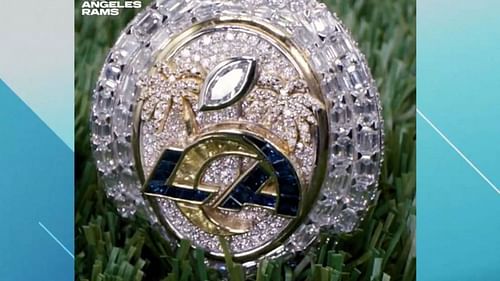 Picture of 2021 Rams Super Bowl LVI ring