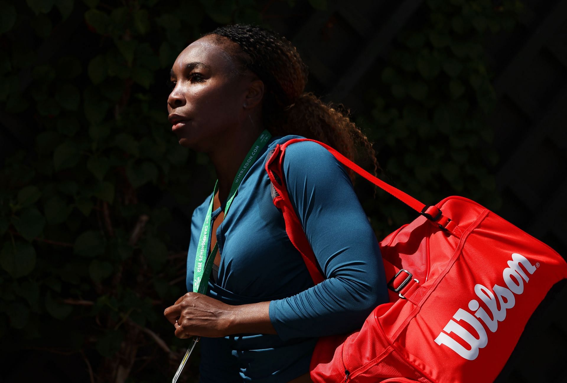 Venus Williams at the Previews: The Championships - Wimbledon 2022