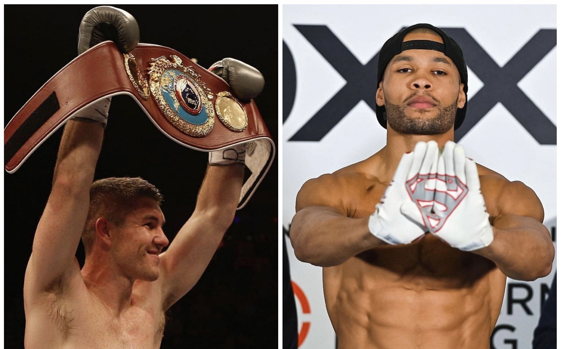 Liam Smith (left), Chris Eubank Jr. (right) - Images via @liambeefysmith and @chriseubankjr on Instagram