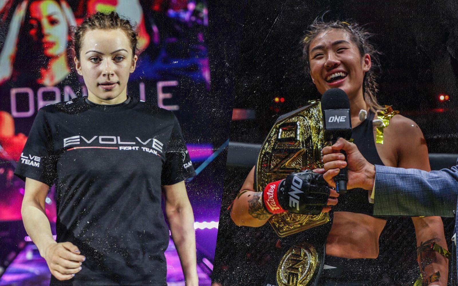 Danielle Kelly (left) and Angela Lee (right) [Photo Credits: ONE Championship]