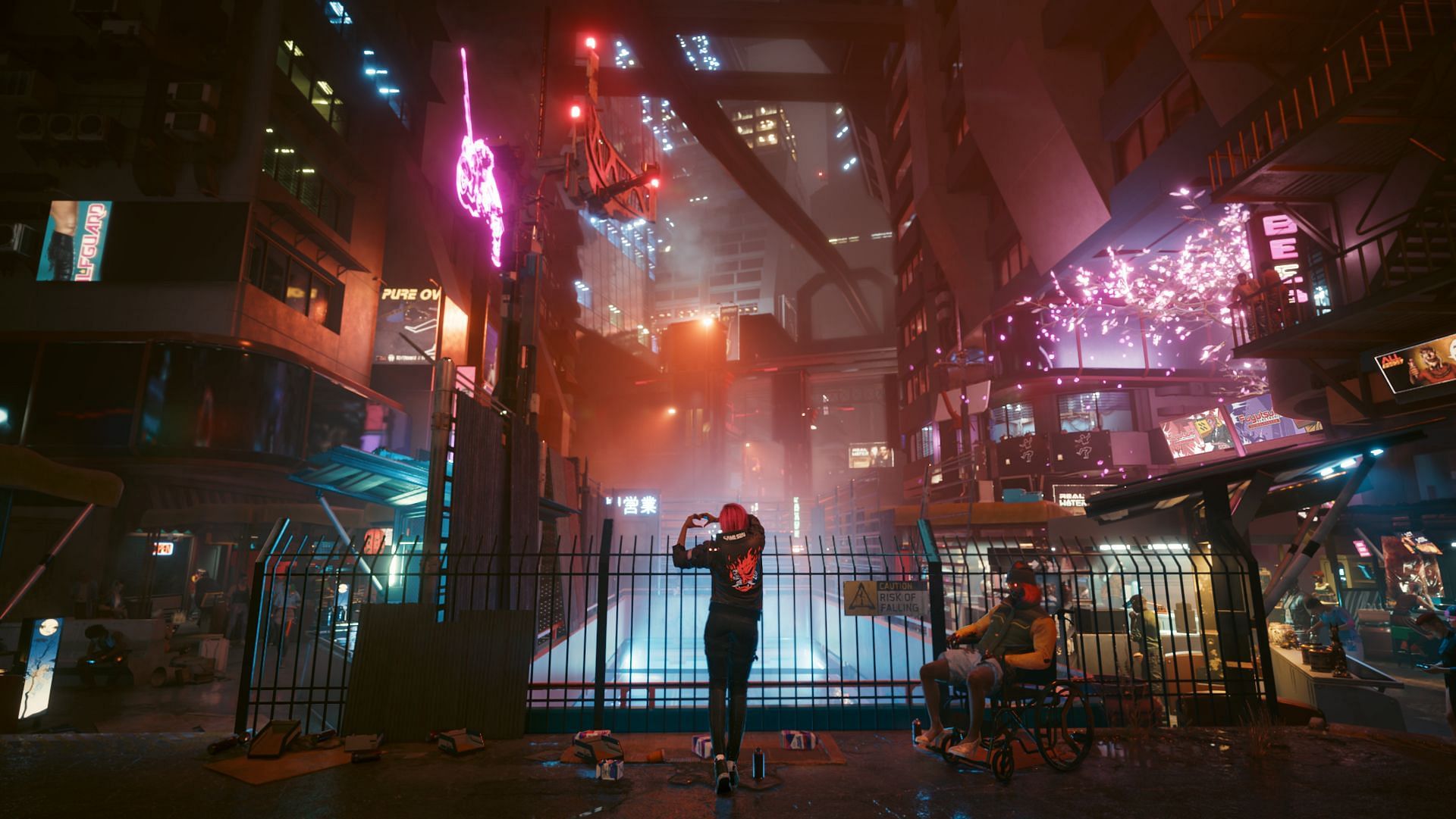 Reddit user creates artwork depicting Cyberpunk 2077 in an Indian setting (Image via CD PROJEKT RED, Steam)