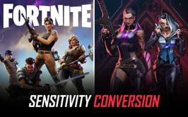 Valorant sensitivity settings for Fortnite players