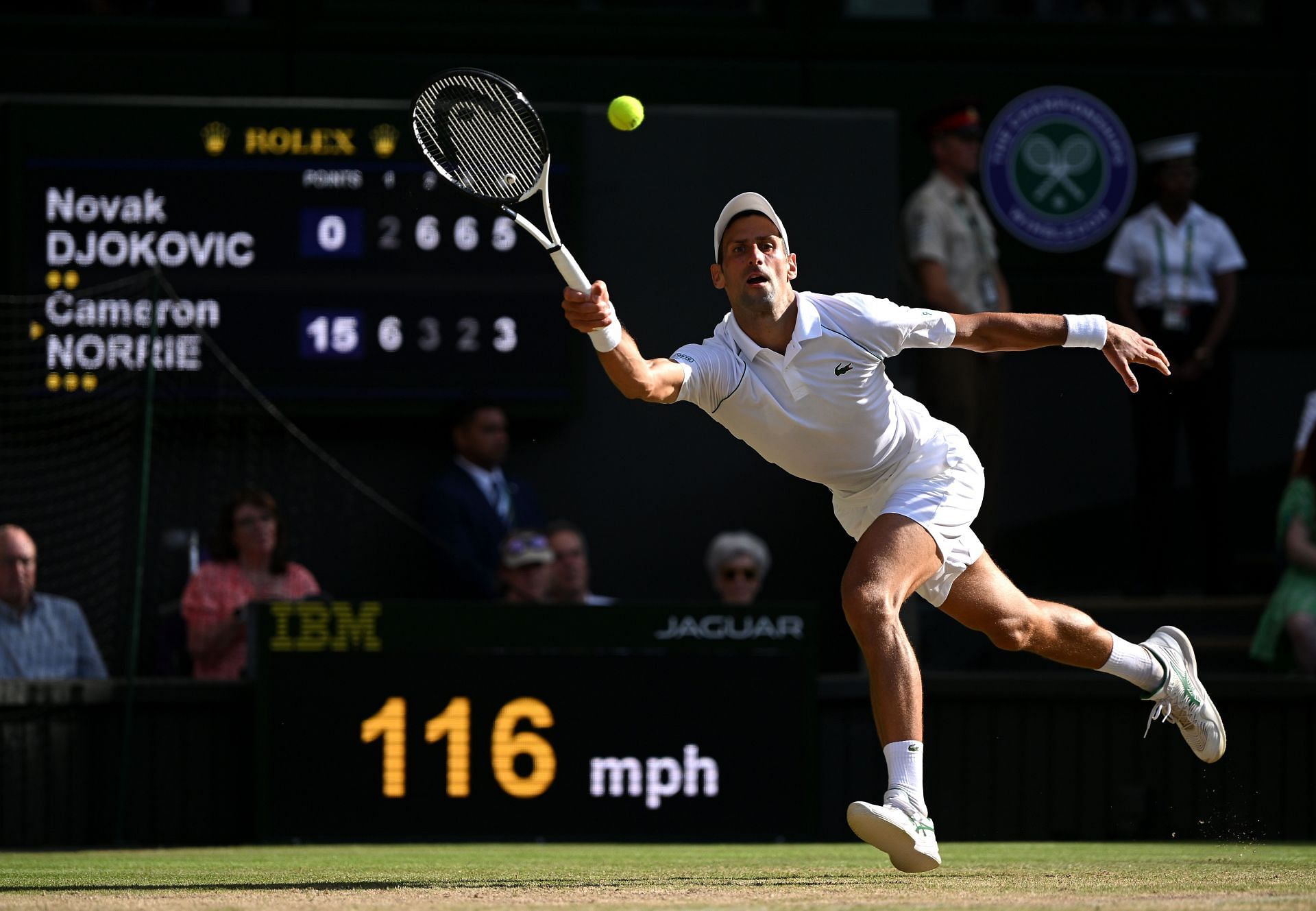 Novak Djokovic on Day Twelve: The Championships - Wimbledon 2022