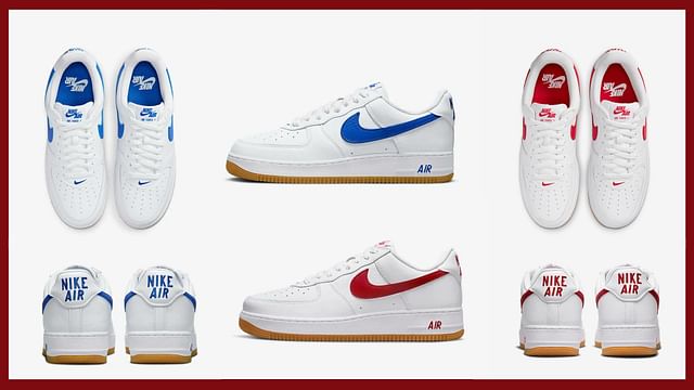 Where to buy Nike Air Force 1 Low Color of the Month footwear pack ...