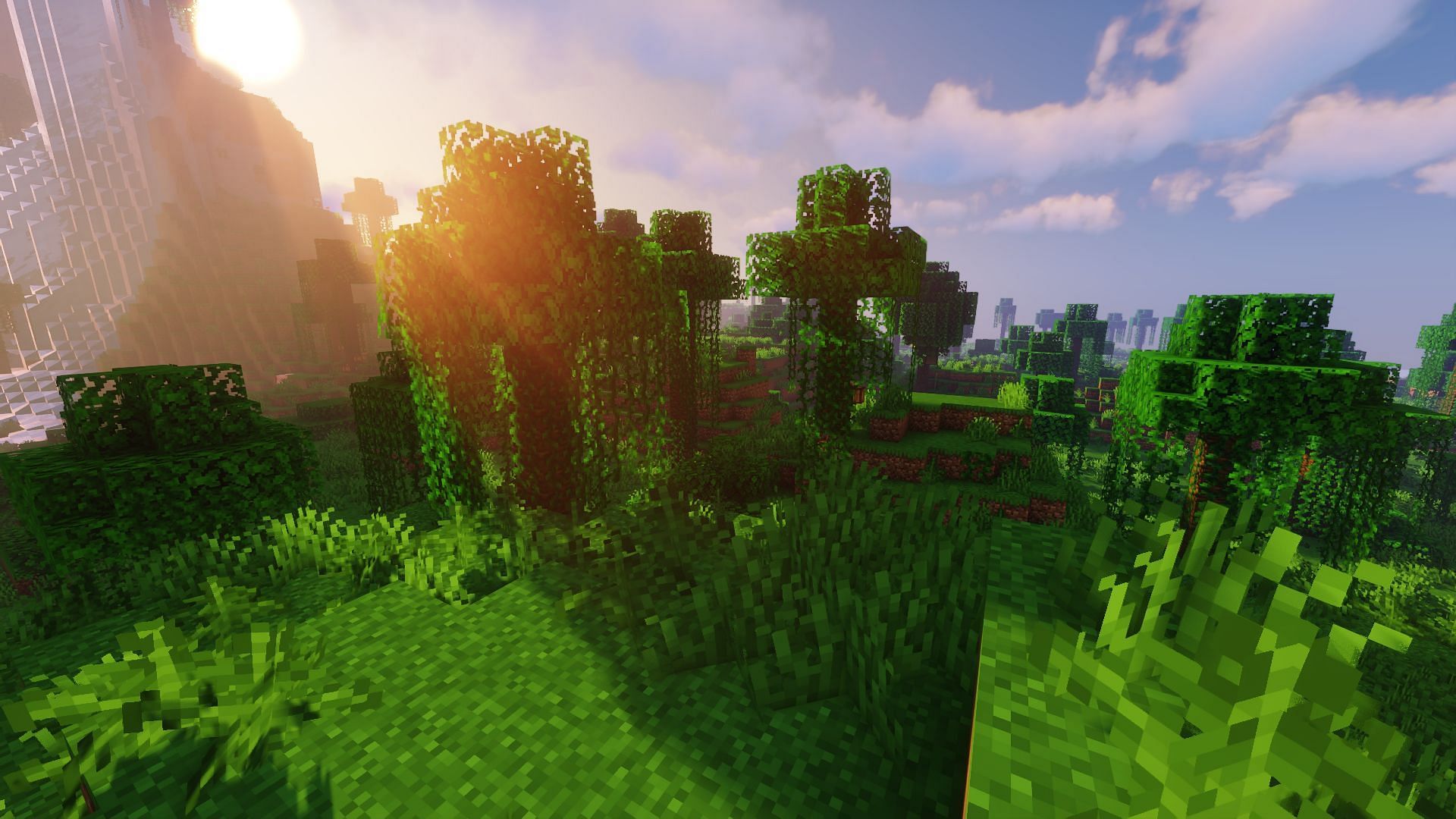 Shaders for Java Edition are equally good, and players have several options to choose from (Image via Minecraft Java 1.19 update)