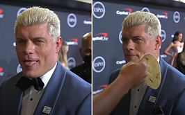 Watch: Cody Rhodes gets slapped with a tortilla at recent event