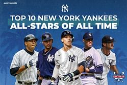 Top 10 New York Yankees All-Stars of all time featuring Derek Jeter, Aaron Judge & more