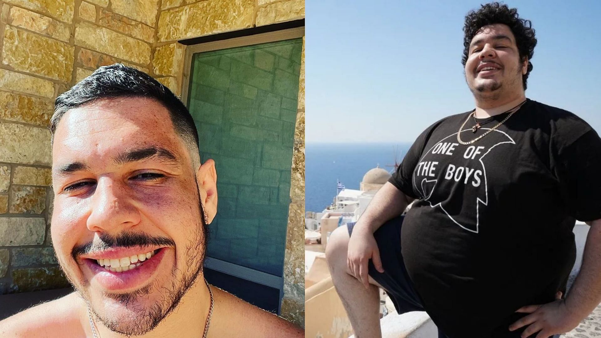 Greekgodx, a YouTuber and Twitch streamer who is known for his controversies (Image via Sportskeeda)