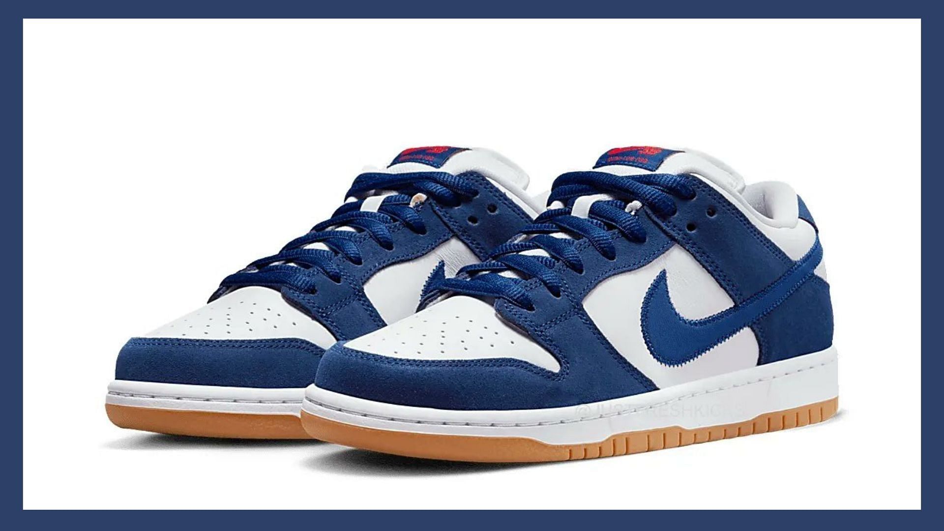 to buy Nike Dunk Low Dodgers shoes? Price more details explored