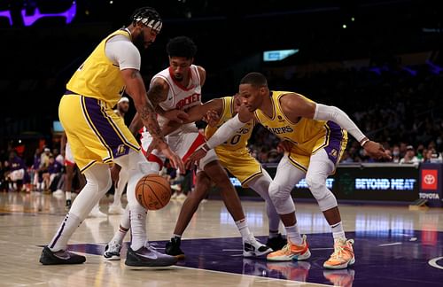 Houston Rockets v Los Angeles Lakers