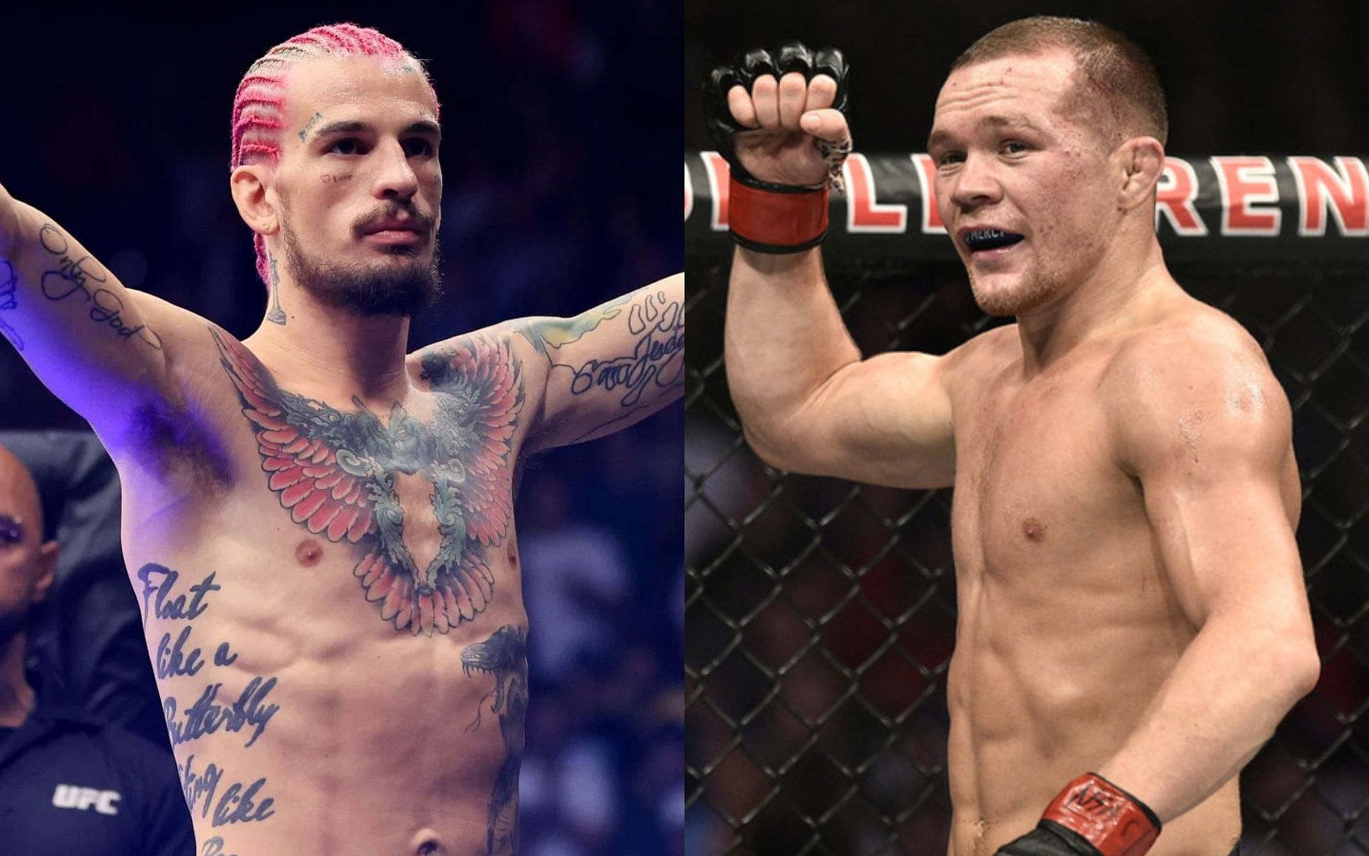 Sean O&#039;Malley (L) is yet to record a win against a ranked opponent in the UFC ahead of the Petr Yan (R) clash