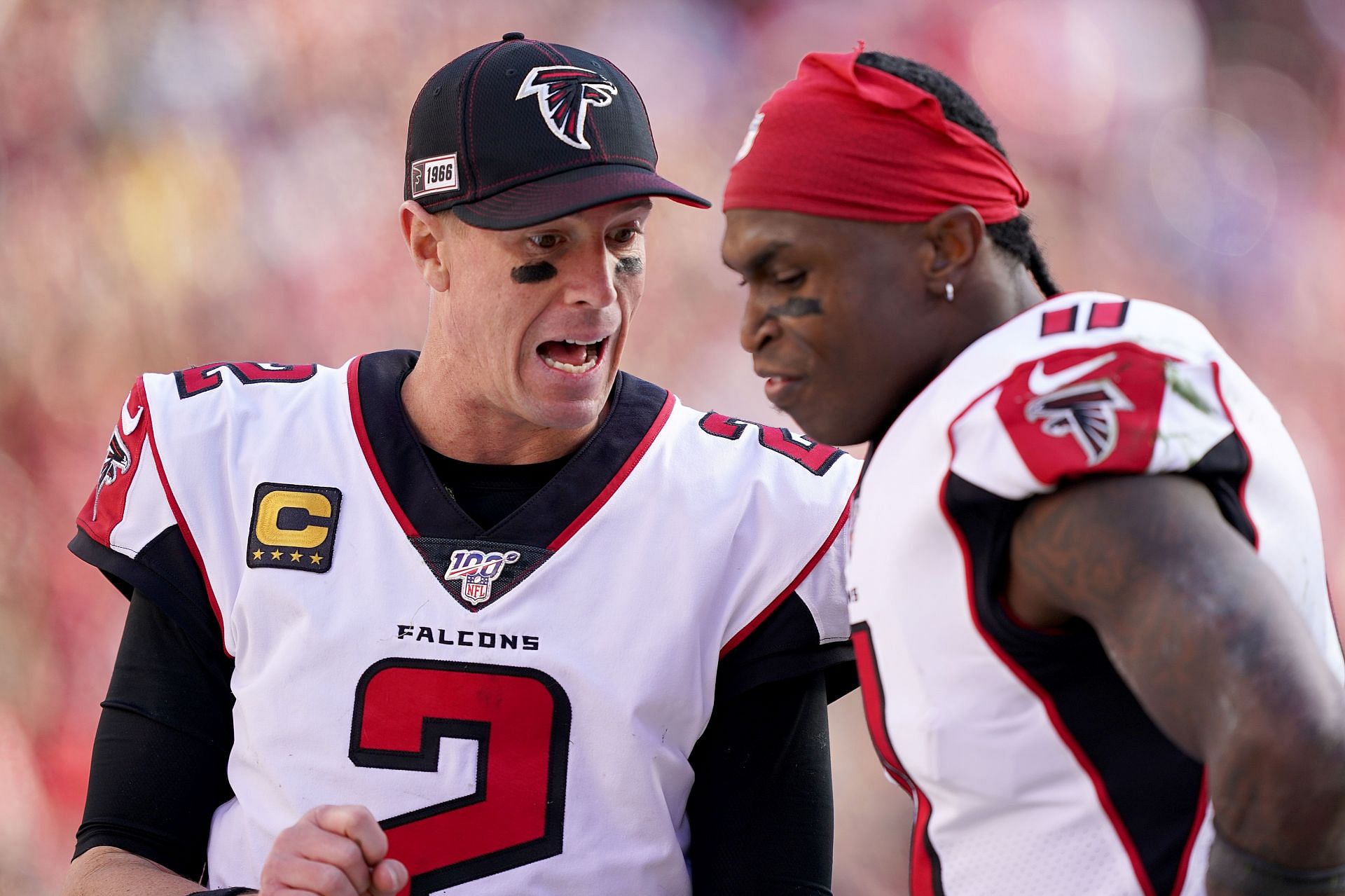 Matt Ryan and Julio Jones