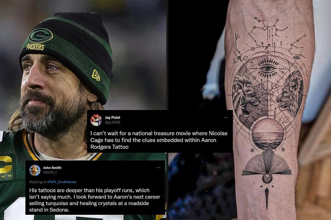 Aaron Rodgers Gets 1st Tattoo Deep And Meaningful Piece