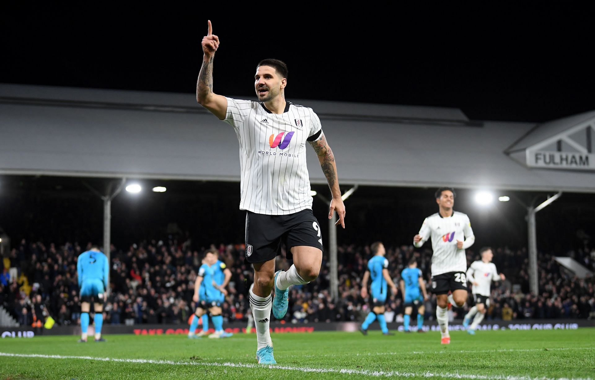 Aleksandar Mitrovic boasts exceptional numbers playing for Fulham