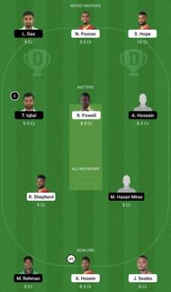 WI vs BAN Dream11 Fantasy Tip #2 - 2nd ODI.